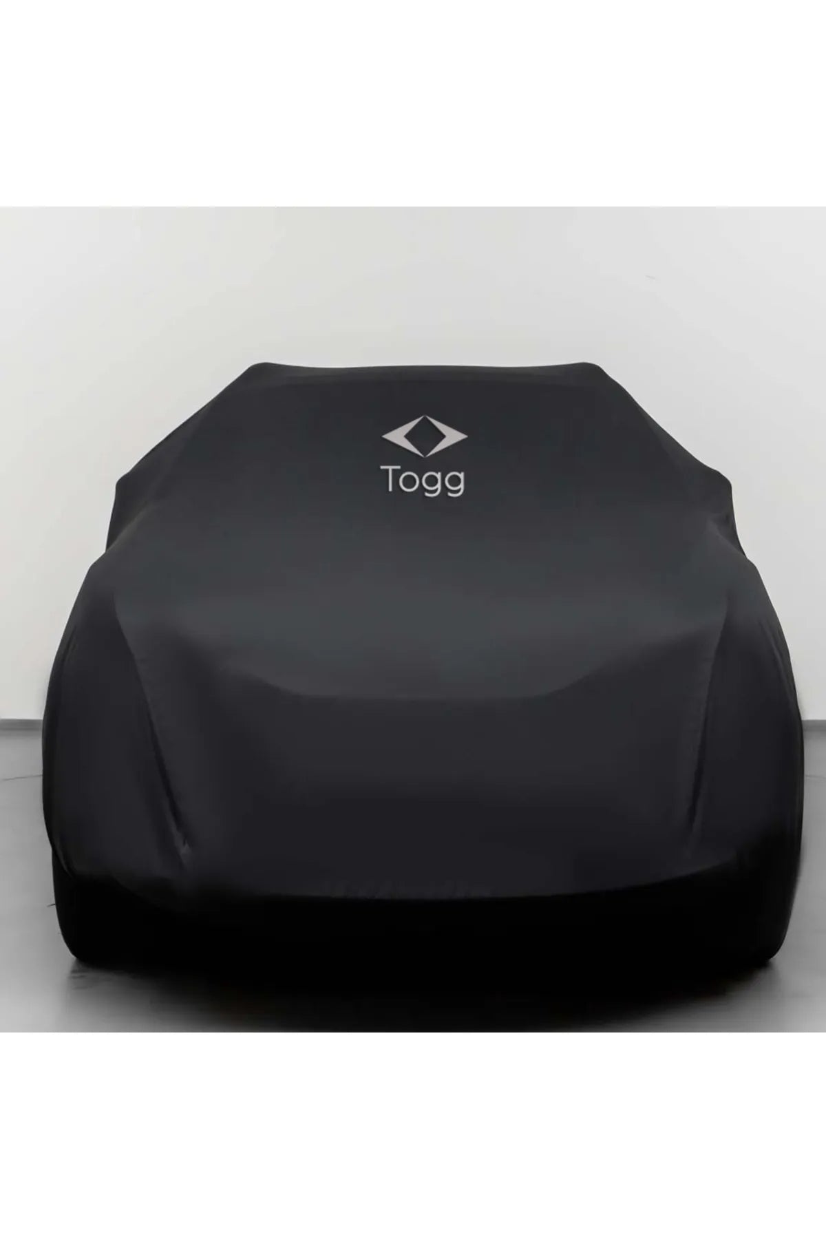 TEKSİN TOGG T10X (2023) KUMAŞ LOGOLU OTO BRANDA PENYE SİYAH ÖRTÜ