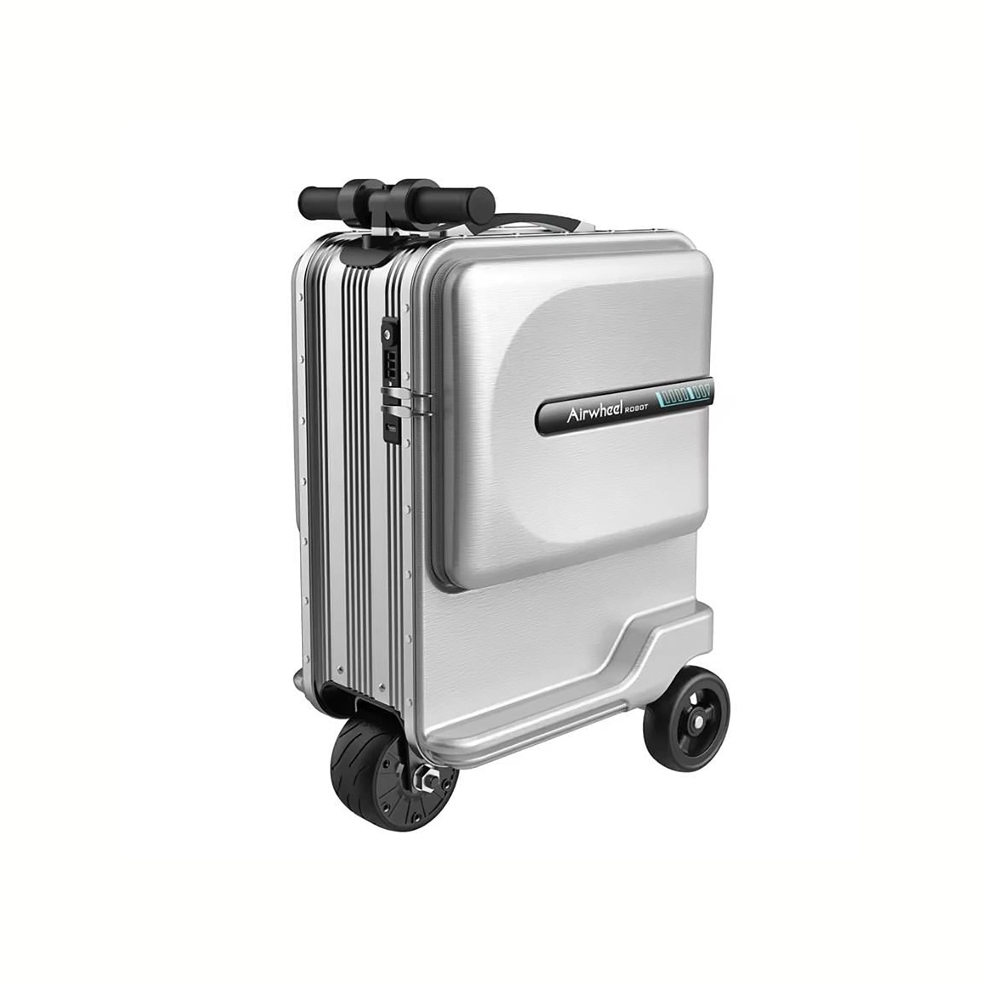 Air Wheel SE3 Mini 8km MENZİLLİ GRİ SCOOTER BAVUL 26 LİTRE