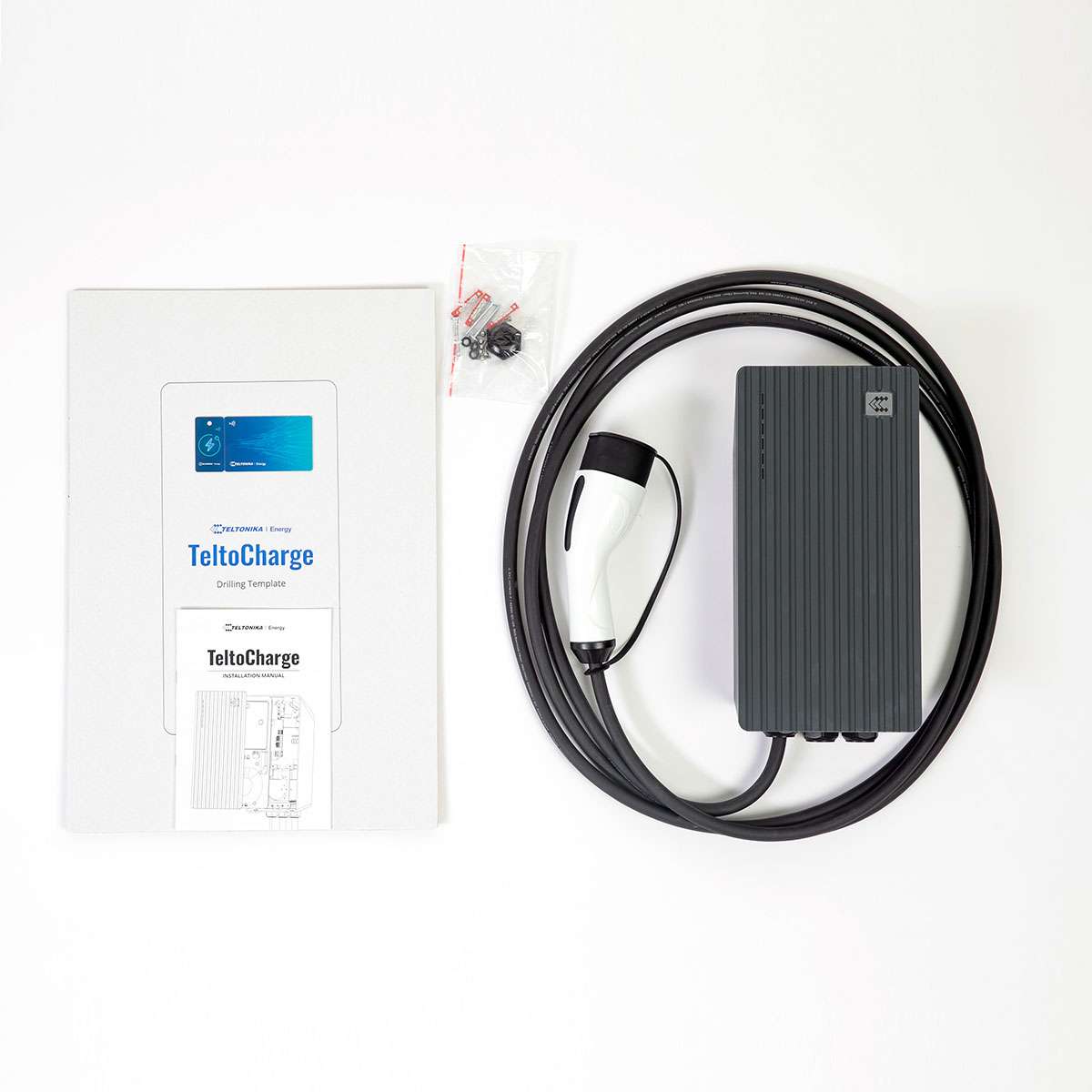 TELTONIKA 22 KW AC DUVAR TİPİ KABLOLU ARAÇ ŞARJ İSTASYONU